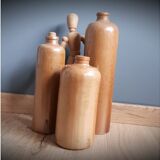Lot of old sandstone bottles