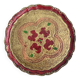 Round tray in Florentine style.