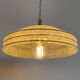 Pendant light with Clichy glass shade