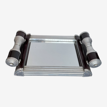 Rectangular mirror tray