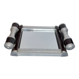 Rectangular mirror tray