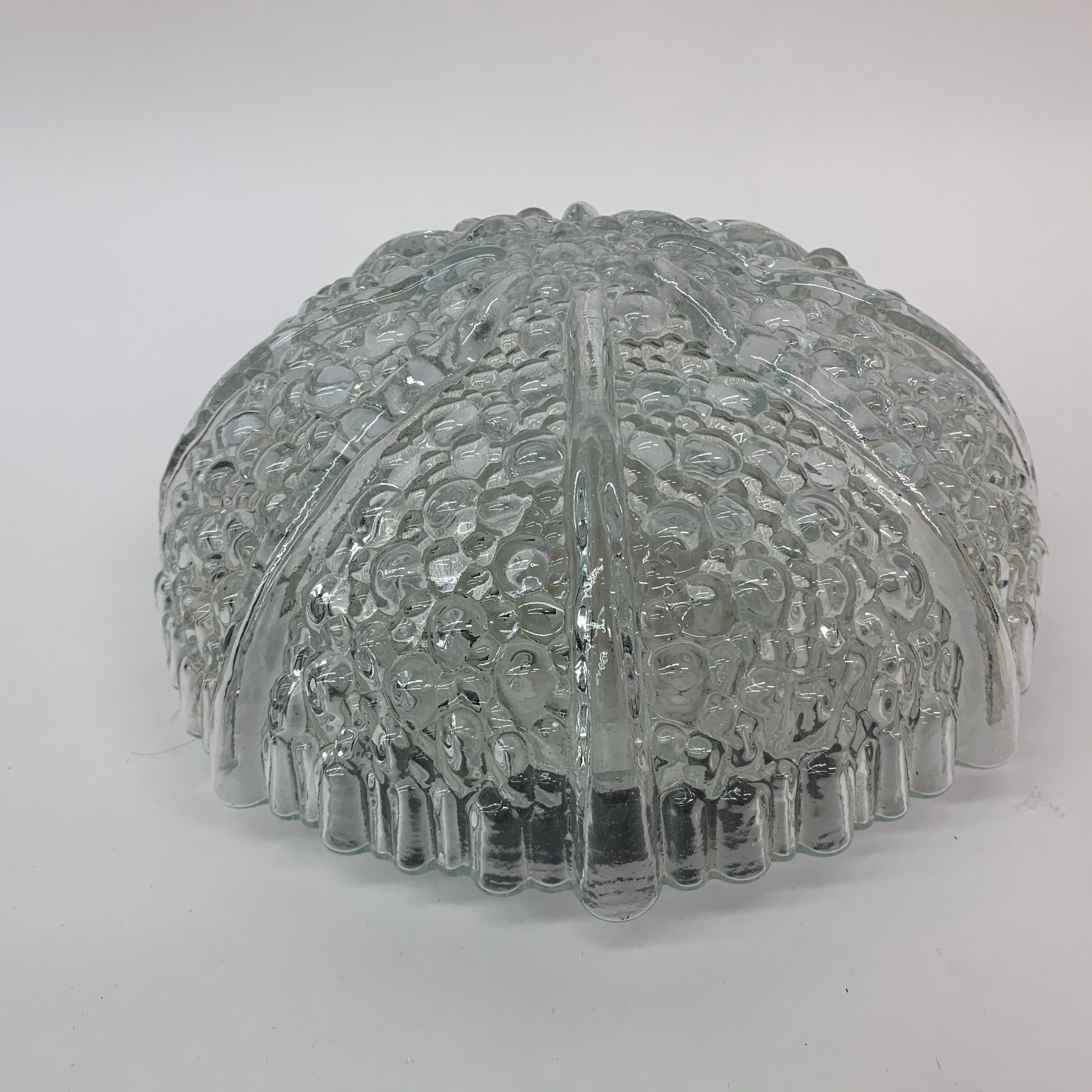 Vintage glass sconce bubble , 1960's