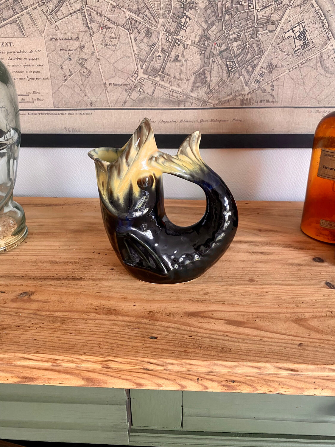 Vase poisson style Gluggle