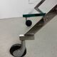 1980s Modernist Gallotti and Radice “Mister” Bar Trolley, Serving Cart
