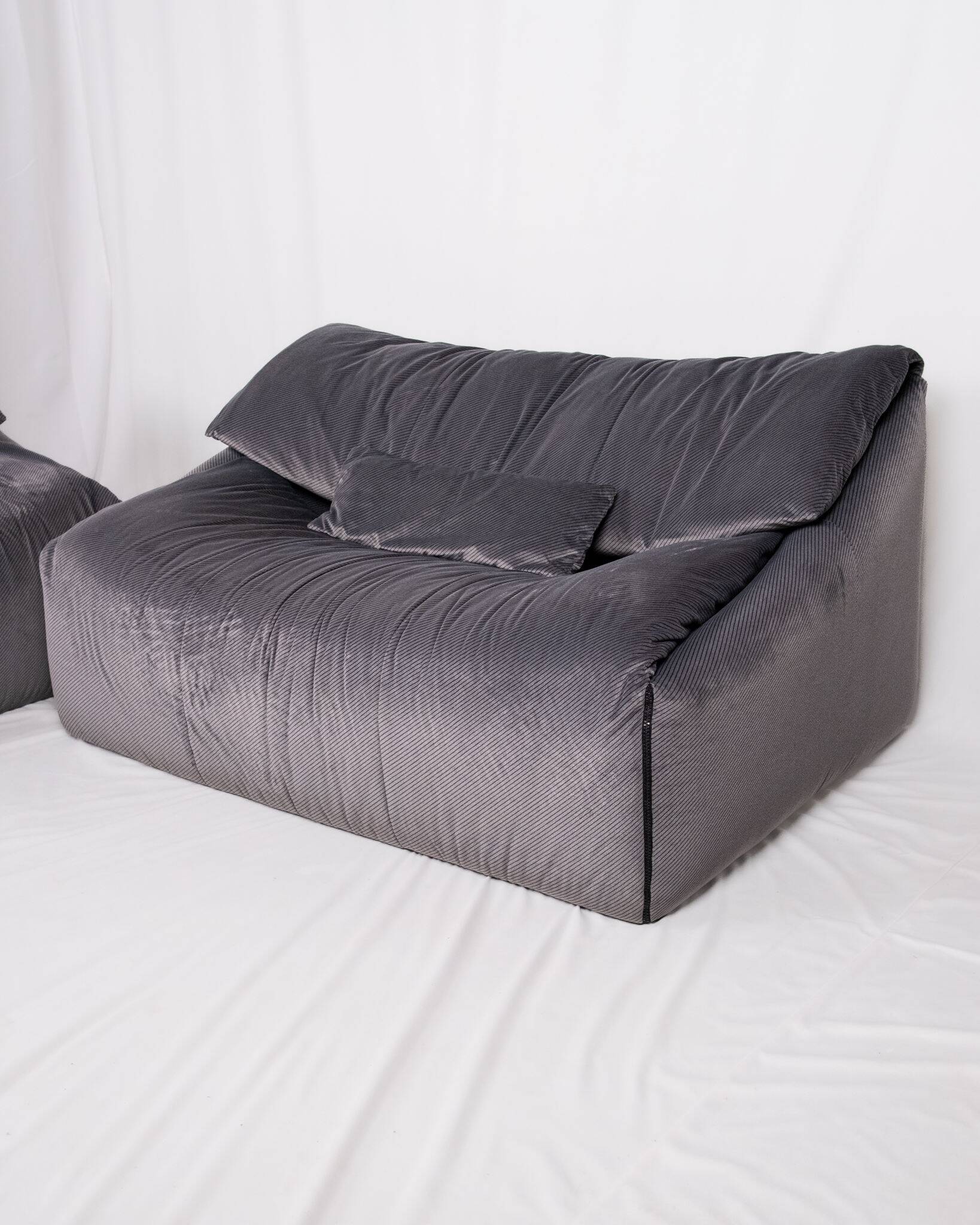 Canapé compact Plumy, Annie Hiéronimus pour Cinna (Ligne Roset), 1980s