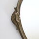 Brass hand mirror