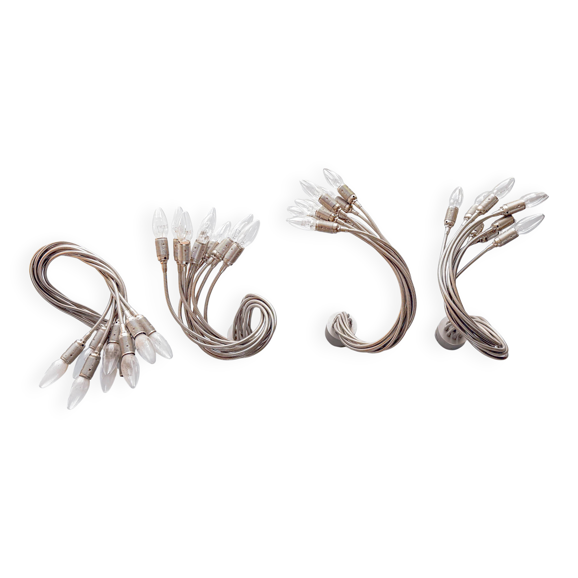 Set of 4 Catellani & Smith wall lamps, Italy, 1999