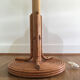 Lampadaire vintage en rotin