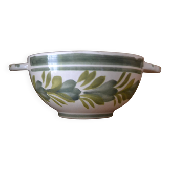 Quimper bowl with handles