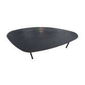 ATOLL table in raw black steel