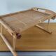 Folding bed tray