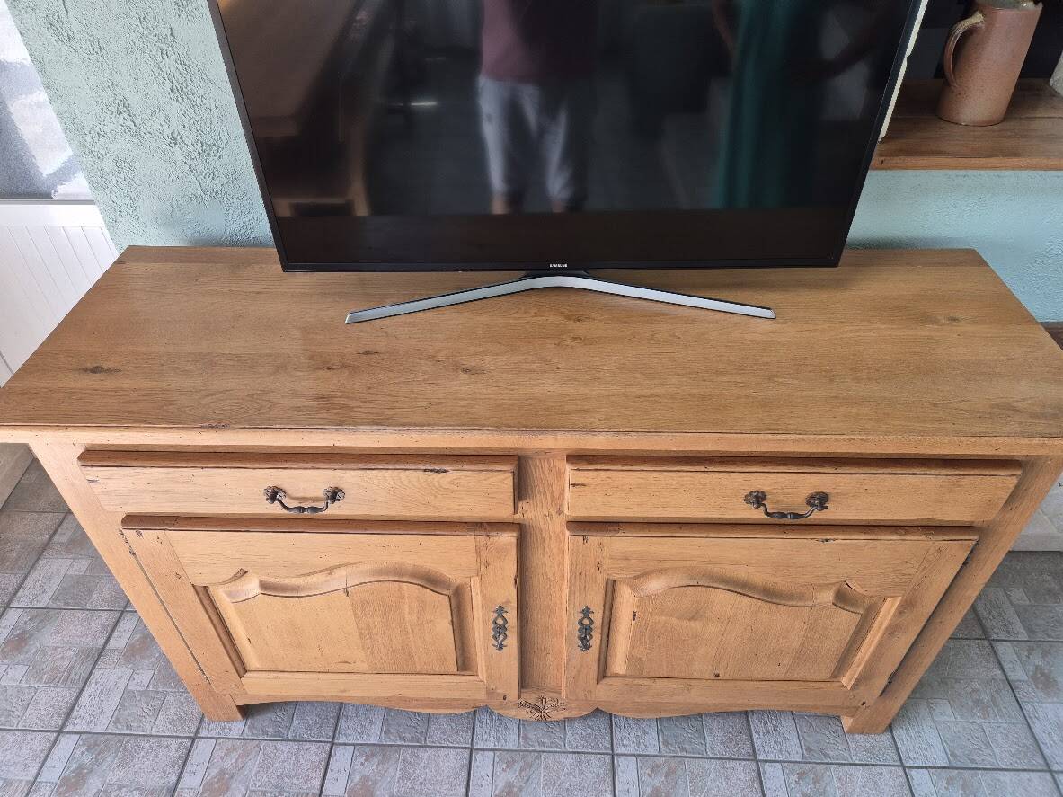 Buffet / Enfilade en chêne massif (170 cm) - Très bon état