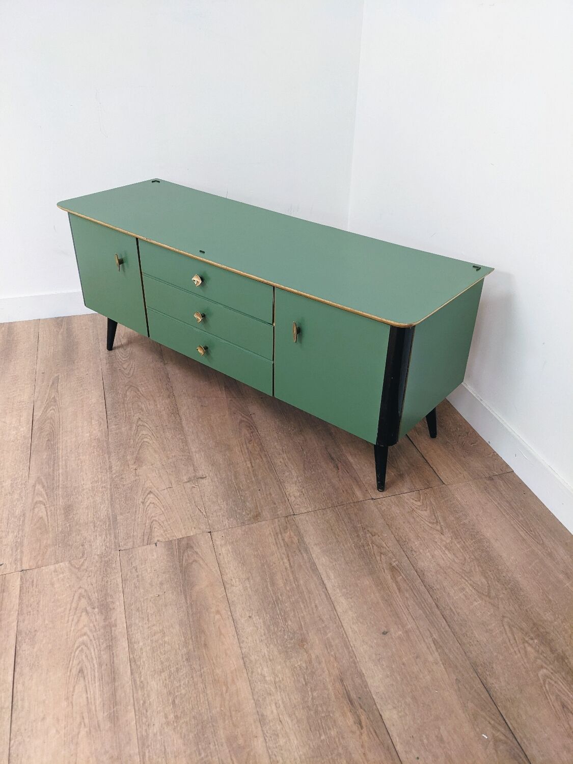 Vintage wooden sideboard