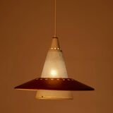 Nieck hiemstra perforated metal suspension, 1950s