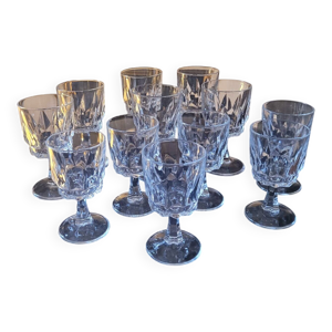 Verres à pied 70's