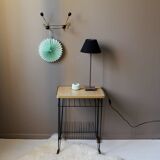 Vintage brass coat rack