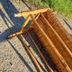 3-Person Bench with Old-fashioned Mulching