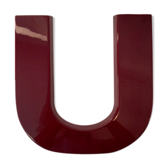 Lettre d'enseigne U bordeaux