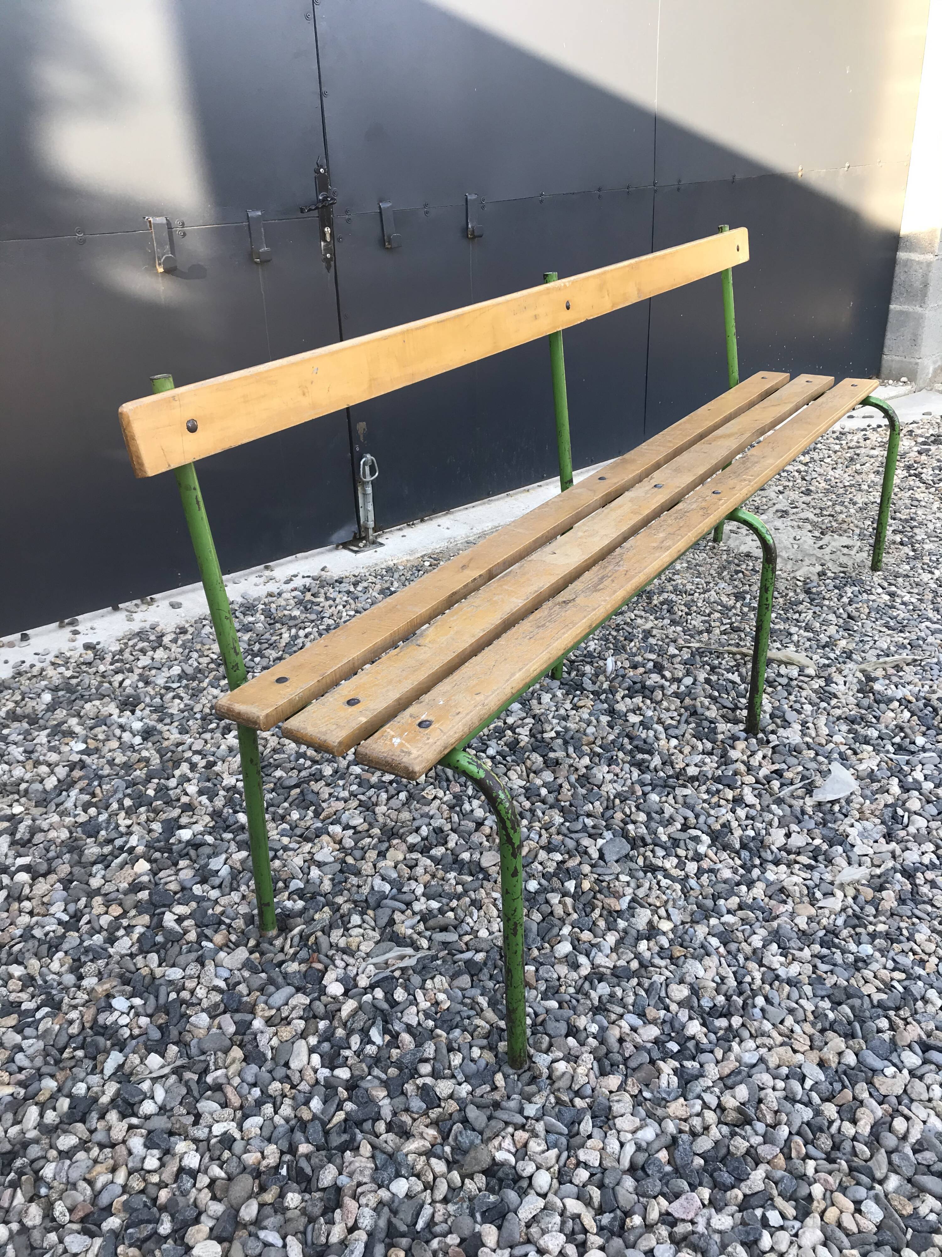 School bench 50s