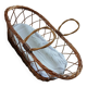 Antique wicker basket