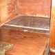 Table à volets en placage de noyer