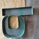 Metal letter P