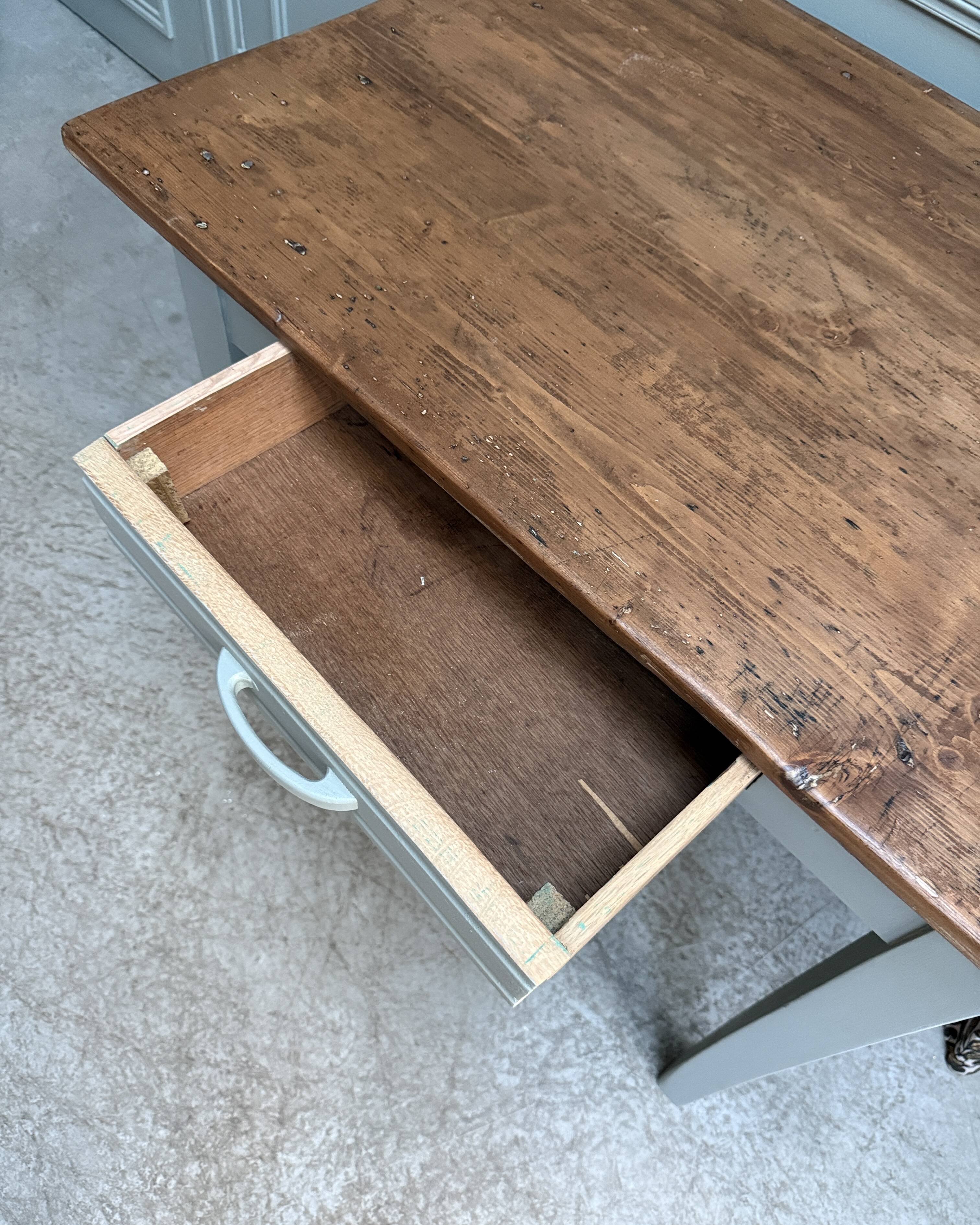 Small farmhouse table or desk (renovated)