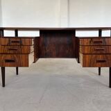 Bureau en palissandre danois par Gunnar Nielsen.