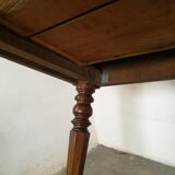 Oak farm table, wooden desk