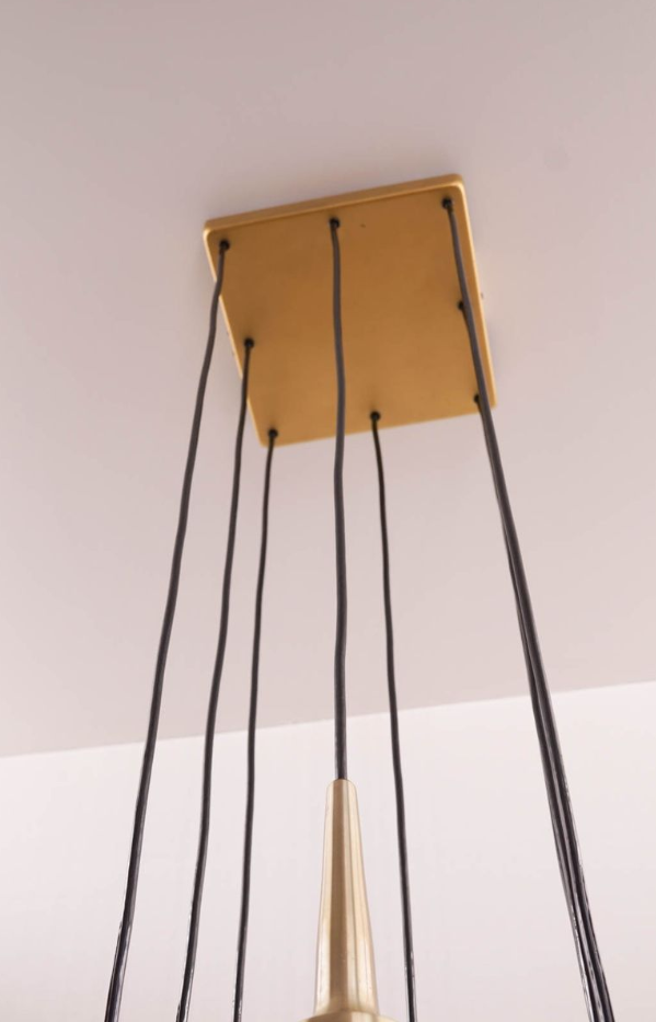 Staff golden cascade ceiling, Germany, 1970