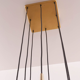 Staff golden cascade ceiling, Germany, 1970
