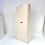 Industrial Heavy-Duty Medical Metal Cabinet with 8 Removable Shelves, Germany 1960s