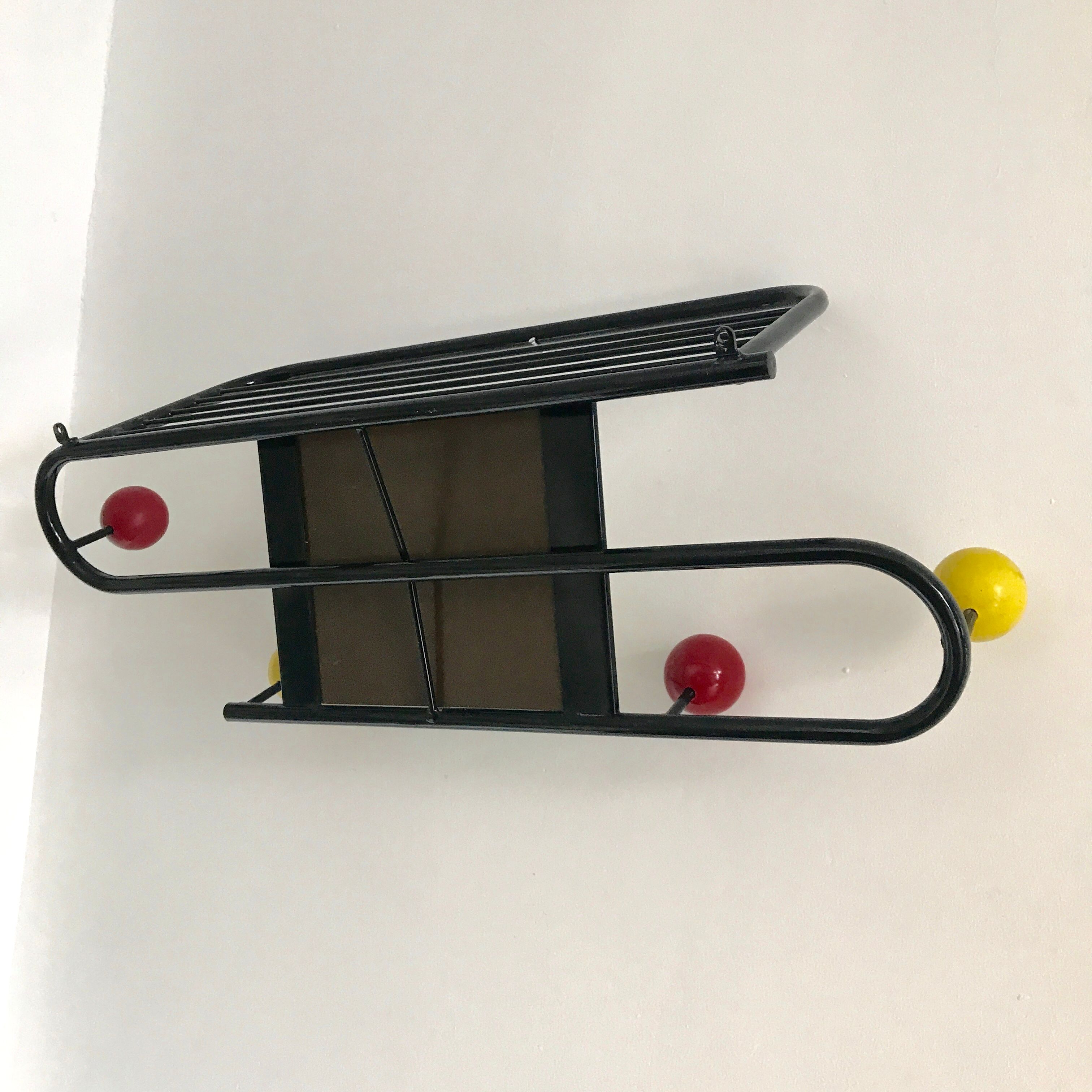 Coat rack vintage balls