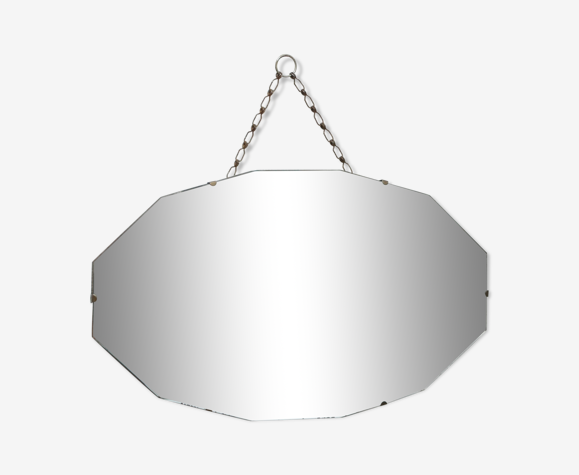 Miroir biseauté hexagonal