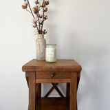 Wooden side table