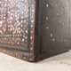 19th century Syrian wedding chest with mother of pearl inlay