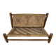 Wooden and rope bench from the 1950s,  Vibo