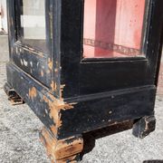 Museum display cabinet, 19th century. (Height 262 cm.)
