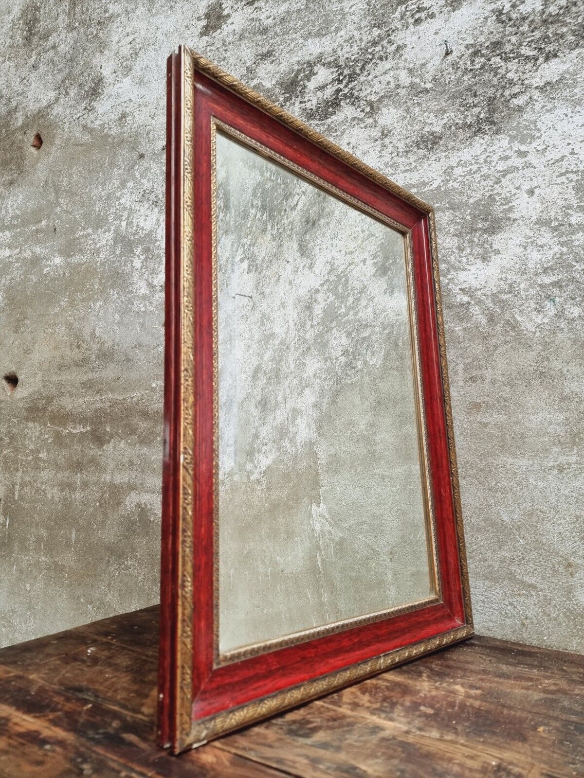 Antique French mirror wall mirror