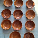 Service vintage en bois