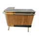 Rattan tiki bar