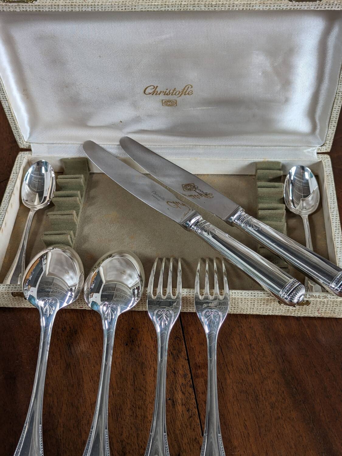 Christofle Malmaison serving set
