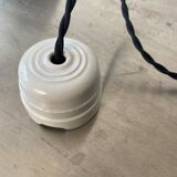 Lot 3 old conical suspensions in industrial steel