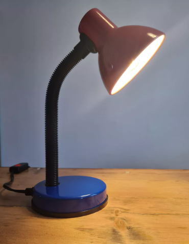 Table lamp primary color 1980