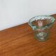 Vintage Scandinavian frosted glass bowl, 1970s