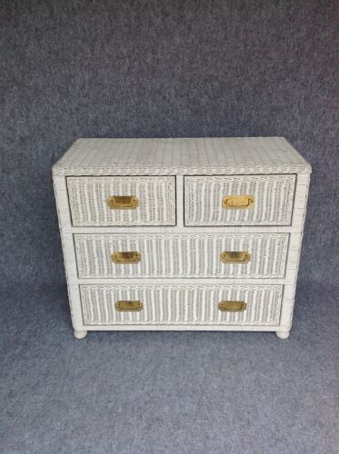 Rattan chest of drawers