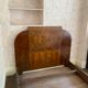 Art deco bed dating from the 30s in Ronce de Noyer