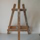 Old artist painter easel painting board holder wooden canvas 66 cm