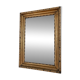 Antique French giltwood wall mirror in gold