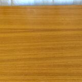 Scandinavian style desk in blond teak – 60s/70s